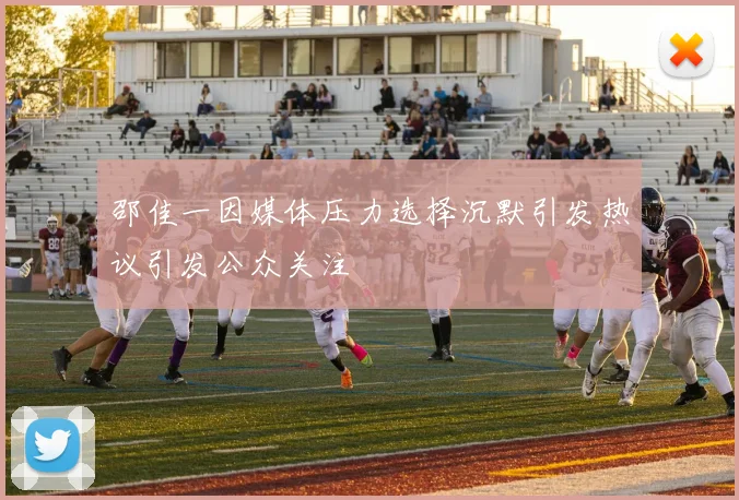 邵佳一因媒体压力选择沉默引发热议引发公众关注